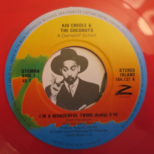 Kid Creole And The Coconuts : Wonderful Thing (7", Single, Ora)