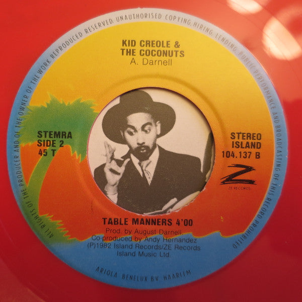 Kid Creole And The Coconuts : Wonderful Thing (7", Single, Ora)