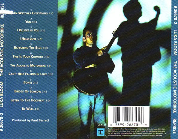 Luka Bloom : The Acoustic Motorbike (CD, Album)