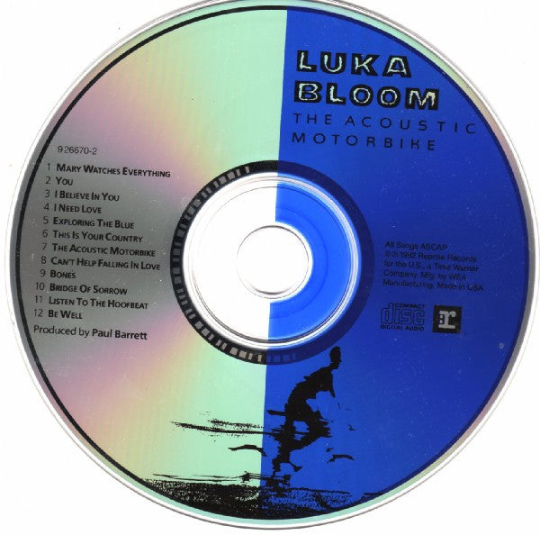 Luka Bloom : The Acoustic Motorbike (CD, Album)
