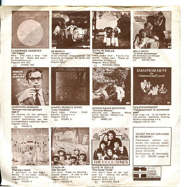 The Dutch Rhythm Steel & Showband : Lovely Alouette (7", Single)
