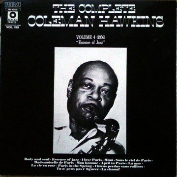 Coleman Hawkins : The Complete Coleman Hawkins Volume 4 (1956) "Essence Of Jazz" (LP, Comp)