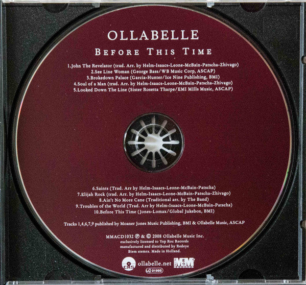 Ollabelle : Before This Time (CD, Album)