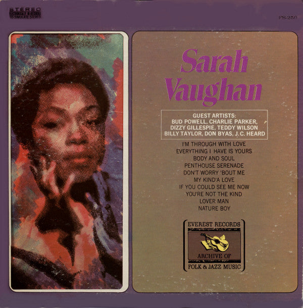 Sarah Vaughan : Sarah Vaughan (LP, Comp, "Si)