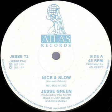 Jesse Green : Nice And Slow (12")