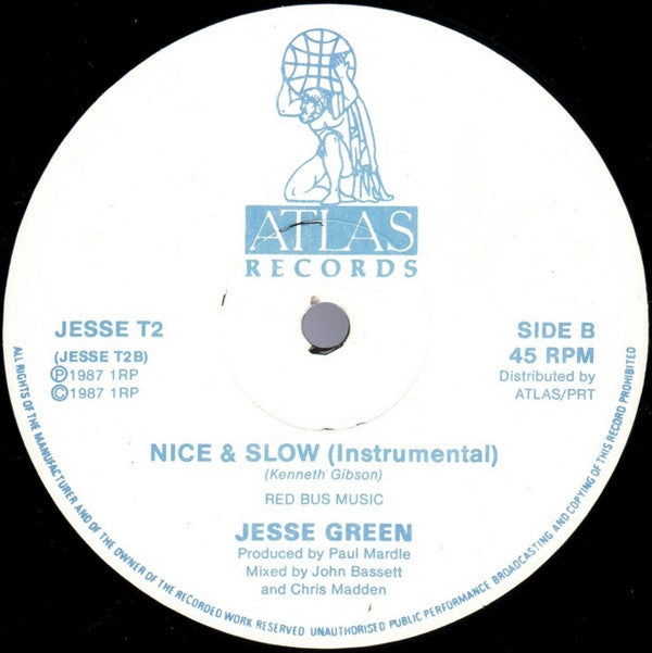 Jesse Green : Nice And Slow (12")