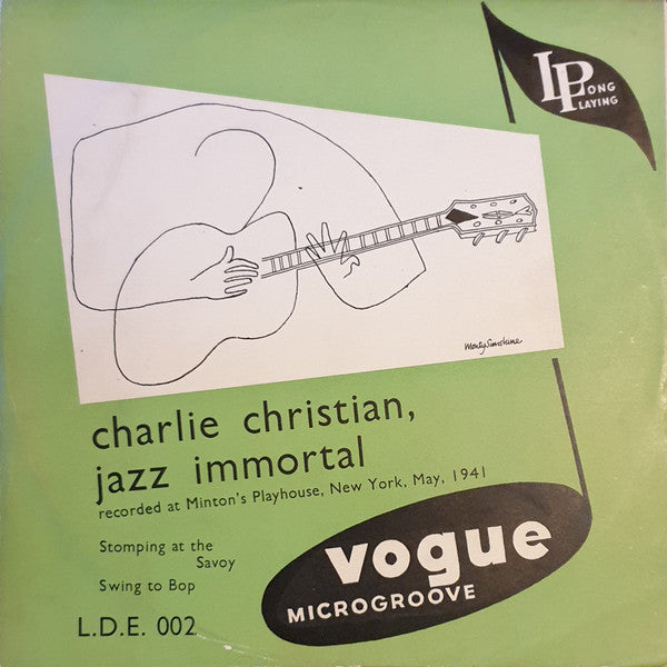 Charlie Christian : Jazz Immortal (10", Mono)