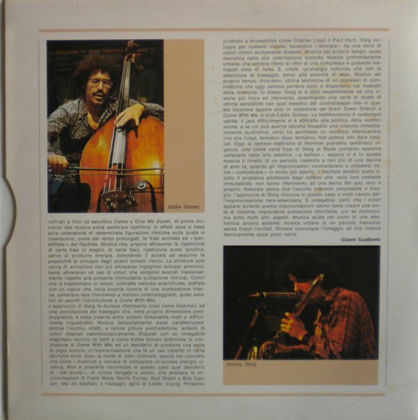 Jeremy Steig / Jan Hammer / Don Alias / Eddie Gomez : I Giganti Del Jazz Vol. 15 (LP, Album, RE)