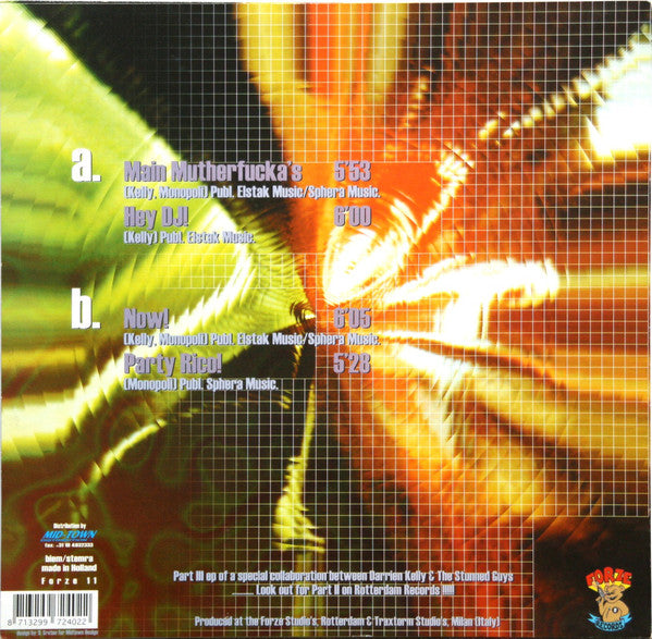 Darrien Kelly + The Stunned Guys : Part III EP (12", EP)