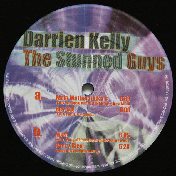 Darrien Kelly + The Stunned Guys : Part III EP (12", EP)