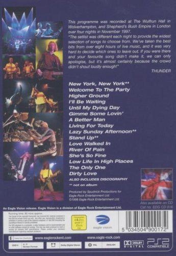 Thunder (3) : Live (DVD-V, RE, PAL)