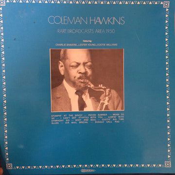 Coleman Hawkins : Rare Broadcasts Area 1950 (LP)