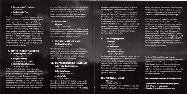 Fiddler's Bid : Da Farder Ben Da Welcomer (CD, Album)