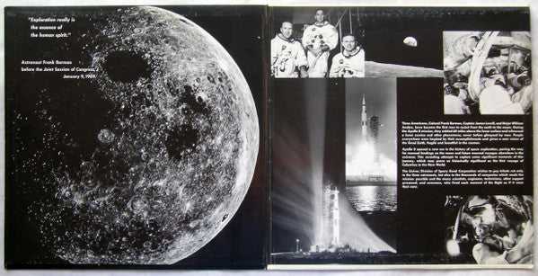 Apollo 8* : Apollo 8 Man's First Journey To The Moon (LP, Album, Gat)