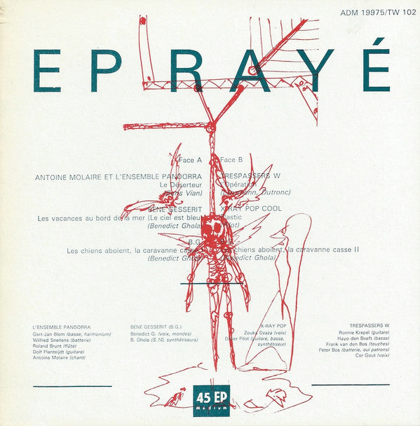 Various : E.P. Rayé (7", EP, Comp)