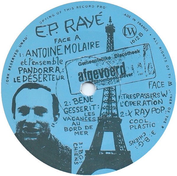 Various : E.P. Rayé (7", EP, Comp)