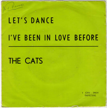 The Cats : Let's Dance / I've Been In Love Before (7", Single)