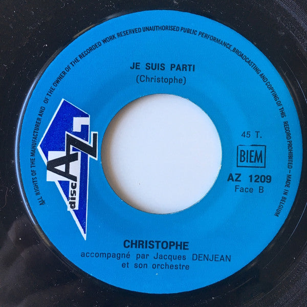 Christophe : Les Marionnettes / Je Suis Parti (7", Single)