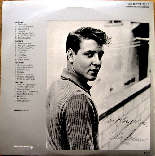 Eddie Cochran : Legendary Masters Series (2xLP, Comp, Mono, Gat)
