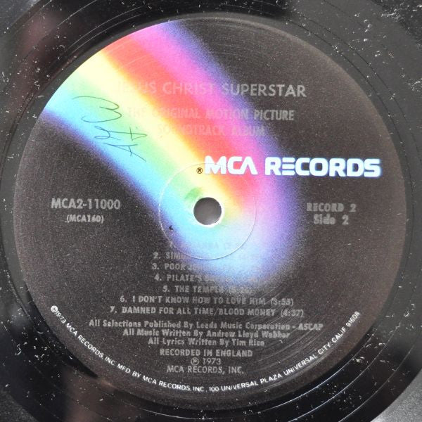 Various : Jesus Christ Superstar (The Original Motion Picture Sound Track Album) (2xLP, Album, Gat)