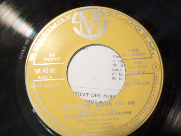 Lucien Deiss : Un Enfant Nous Est Né (7", EP)