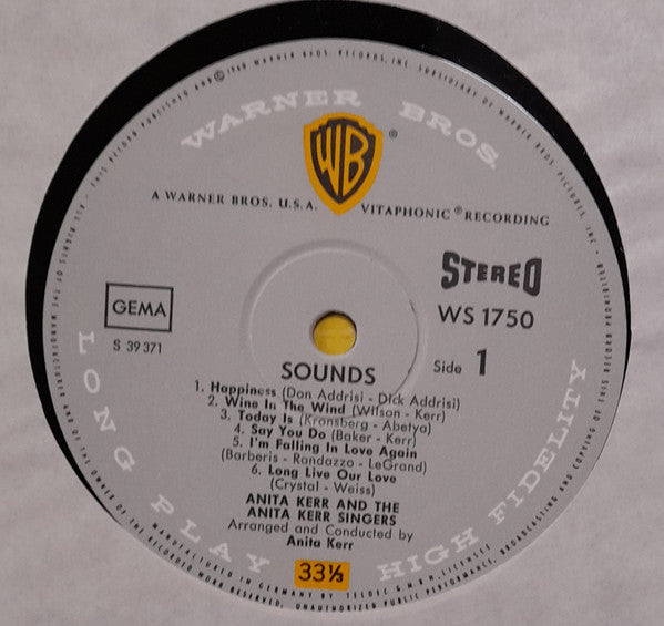 Anita Kerr And The Anita Kerr Singers : Sounds (LP, Album)