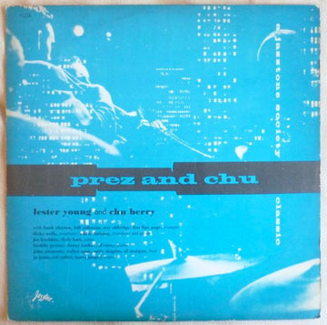Lester Young And Leon "Chu" Berry : Prez And Chu (Tops on Tenor) (LP, Comp, Mono)