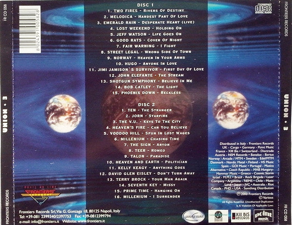 Various : Union 3 (2xCD, Comp)