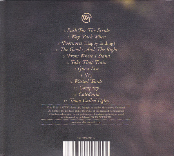 Ward Thomas : From Where We Stand (CD, Album)