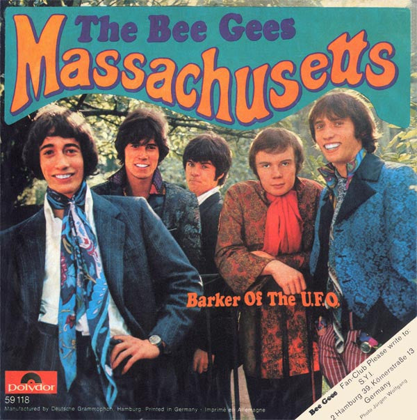 The Bee Gees* : Massachusetts (7", Single, Mono)