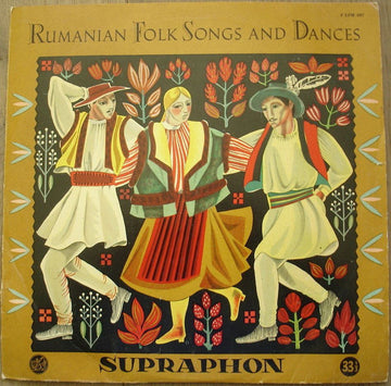 Orchestra Barbu Lăutaru , Conductors: Nicu Stănescu And Ionel Budișteanu : Rumanian Folk Songs And Dances (10", Mono)