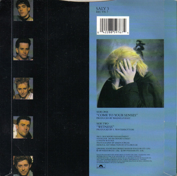 Salvation Sunday : Come To Your Senses (7", Single)