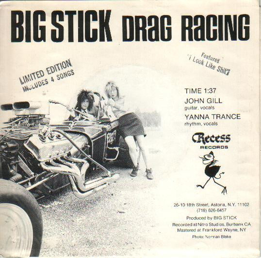 Big Stick : Drag Racing (7", EP, Ltd)