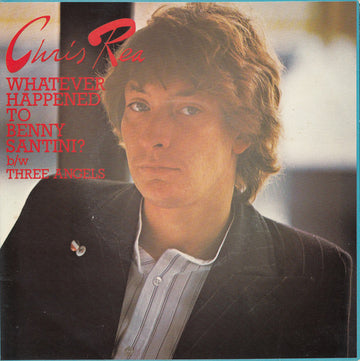 Chris Rea : Whatever Happened To Benny Santini? (7", Single, Ltd, Promo, Red)