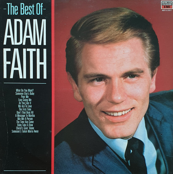 Adam Faith : The Best Of Adam Faith (LP, Comp, RE)