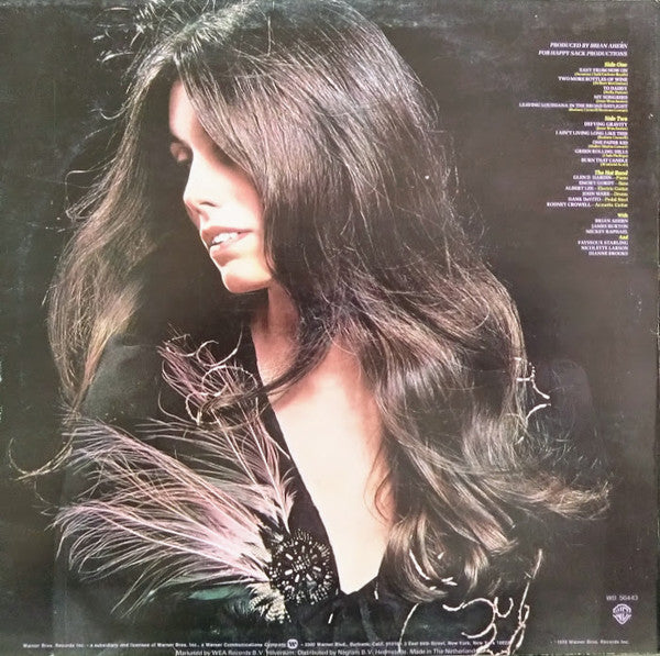 Emmylou Harris : Quarter Moon In A Ten Cent Town (LP, Album)