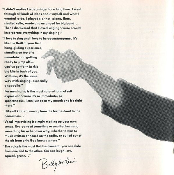 Bobby McFerrin : Bobby McFerrin (CD, Album, RE)