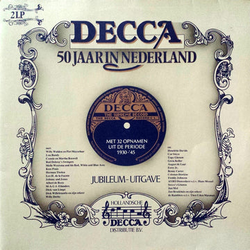 Various : Decca 50 Jaar In Nederland (2xLP, Comp, Mono, RM)