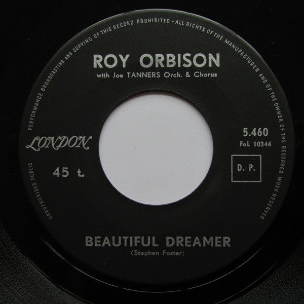 Roy Orbison : Pretty Paper (7", Single)