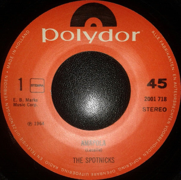 The Spotnicks : Amapola / Orange Blossom Special (7", Single, RE)
