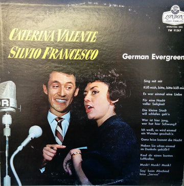 Caterina Valente, Silvio Francesco : German Evergreens (LP, Mono)