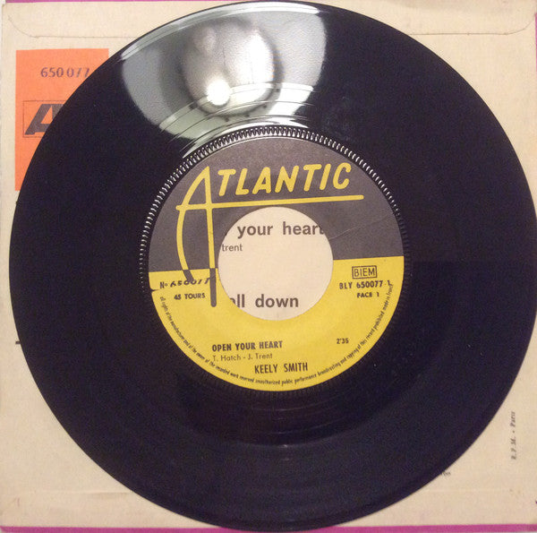 Keely Smith : Open Your Heart (7", Single)