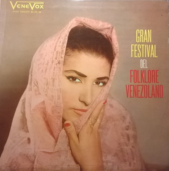 Adilia Castillo : Gran Festival Del Folklore Venezolano (LP)