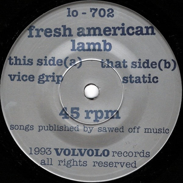 Fresh American Lamb : Saddle Up Young Teenagers! (7")