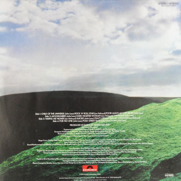 Barclay James Harvest : Live Tapes (2xLP, Album, Gat)