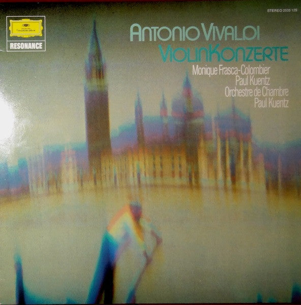 Antonio Vivaldi - Monique Frasca-Colombier, Paul Kuentz, Orchestre De Chambre Paul Kuentz : Violinkonzerte (LP, RE)