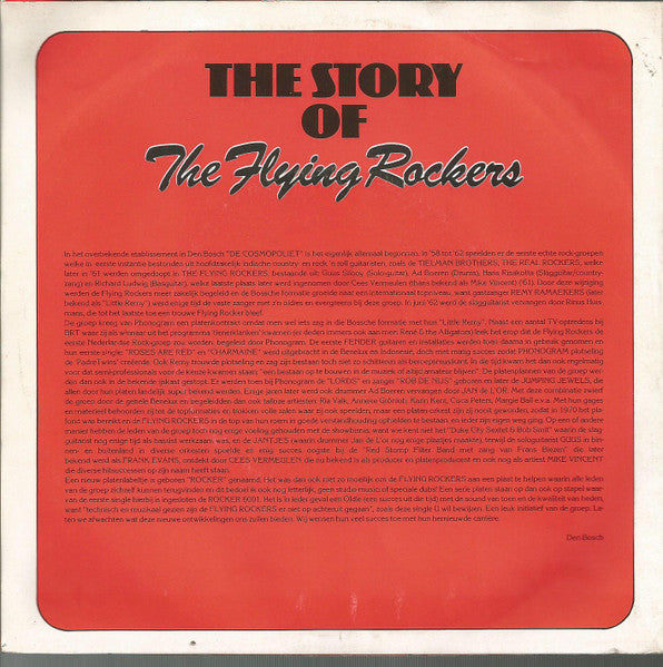 The Flying Rockers : Rood Voor M'n Ogen / That's Nice (7", Single)