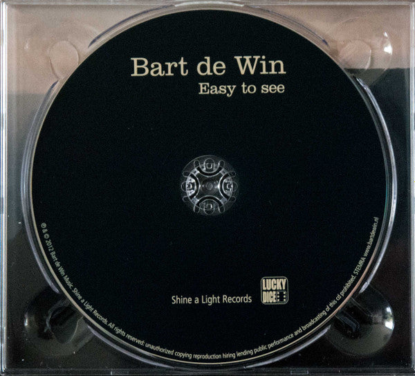 Bart de Win : Easy To See (CD, Album)