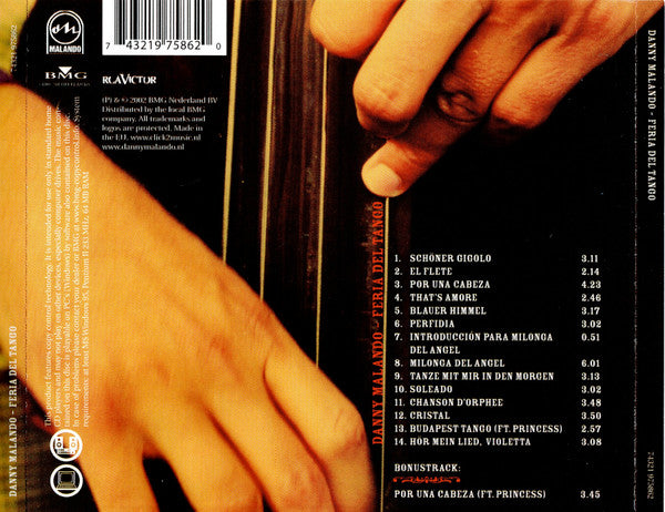 Danny Malando : Feria Del Tango (CD, Album)