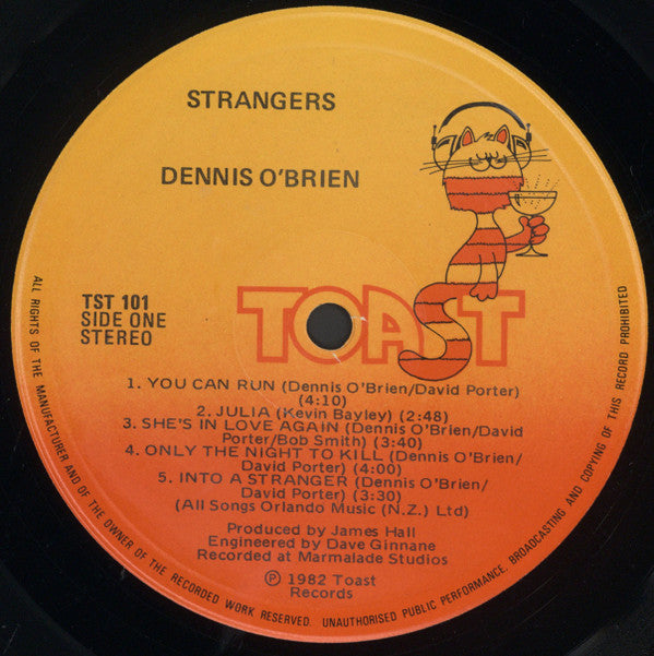 Dennis O'Brien : Strangers (LP, Album)